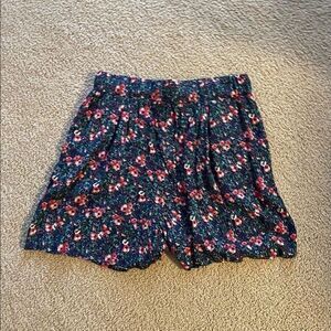 4/$25 NWT Floral Printed Elastic Shorts